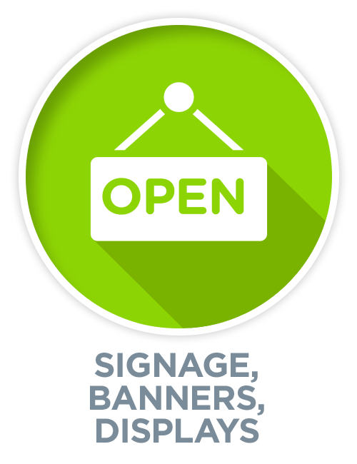 Signage, Banners & Displays